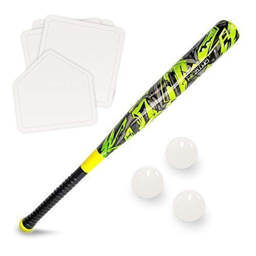 Ortiz34 Grand Slam Set- Graffiti Plastic Bat, 3 Balls, 4 Throw Down Bases - Lot 1096