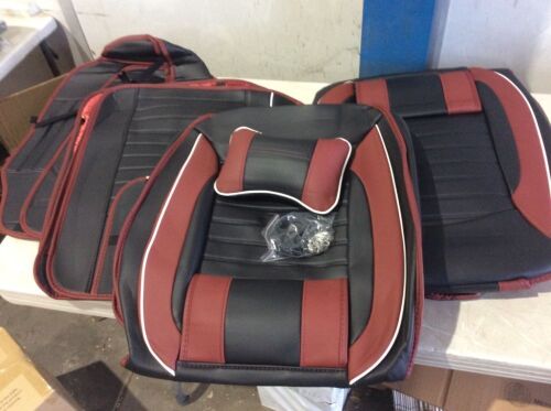 Leather Seat Cover Set, Unknown Fit - Lot 1183
