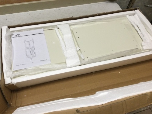 Homecho Tall Bathroom Cabinet. Appears New - Lot 106