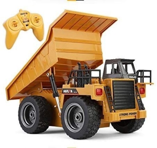 HuiNa Remote Control Dump Truck, 6 CH, 1:18 Scale. NEW - Lot 109