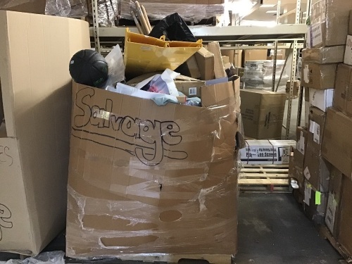 Pallet of AMZN Salvage Items. Will Contain Incomplete/Broken Items for Parts/Repair. SEE PICS. - Lot 116