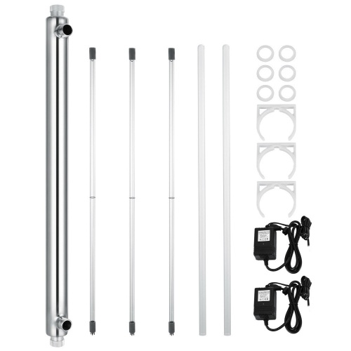 VEVOR Whole House Water Purifier 3 Bulbs +2 Quartz Sleeve + 2 Electronic Ballasts. Appears New - Lot 127