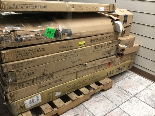 Pallet of E-Commerce Return Desks. Some Appear New. Unknown Conditions. - Lot 408