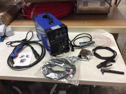 MIG Welder 270 Amp MIG TIG Arc Welder 3 in 1 Welder Welding Machine 110V 220V TIG Welder Lift ARC Welder MMA Stick IGBT DC Inverter Welder Digital Display Combo Welding Machine. Unknown condition. E-commerce Return - Lot 413