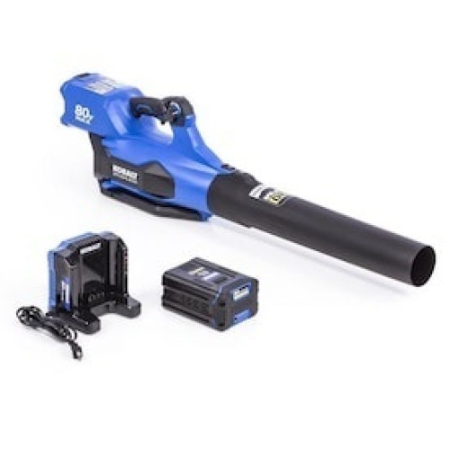 Kobalt 140-MPH 80-Volt Max Lithium Ion Brushless Handheld Cordless Electric Leaf Blower (Battery Included). Appears New w/Out Box, Tested/Works.  - Lot 415