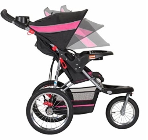 Baby Trend Expedition Jogger Stroller, Color: Bubble Gum. E-Commerce. Tested/Works.  - Lot 537