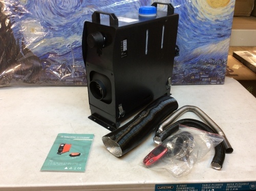Diesel Forced Air Parking Heater, 12V. E-Commerce. Appears New/Untested.  - Lot 895
