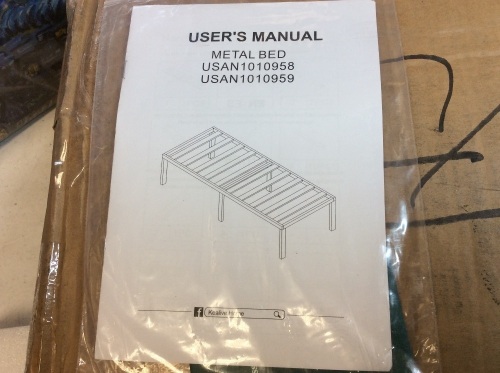 Metal Bed Frame. Appears New.  - Lot 942