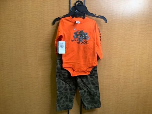 Carhartt 2-Piece Set, Duck Camo, 18M, Appears New - Lot 38