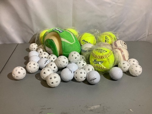 Lot of Misc. Sports Balls, Ecommerce Return - Lot 69