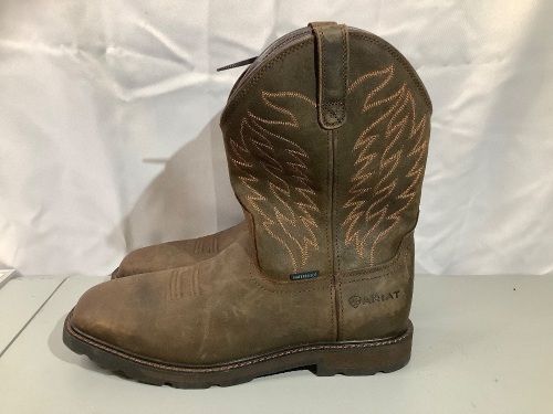Ariat Men's Work Boots, 13D, Waterproof, Ecommerce Return - Lot 136
