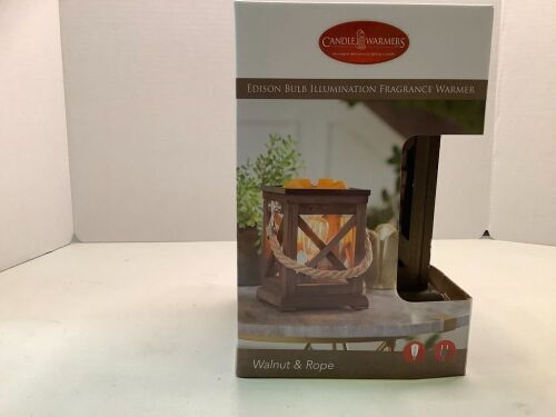 Candle Warmers, Edison Bulb Illumination Fragrance Warmer, Ecommerce Return - Lot 211