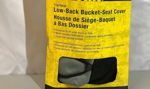 TrailGear Low-Back Bucket Seat Cover, Ecommerce Return - Lot 215