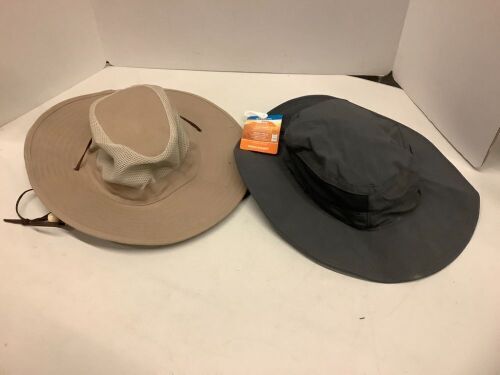 Lot of (2) Fishing Hats, XL, OS, Ecommerce Return - Lot 270