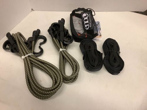 Lot of (4) Bungee and Suspension Cords, Appears New - Lot 306