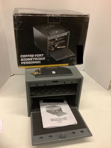 Biometric Personal Safe, Appears New - Lot 309