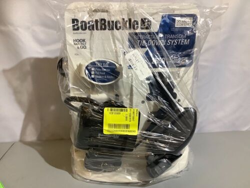 Lot of (2) Boat Buckle Retractable Transom Tie-Down System, Ecommerce Return - Lot 346