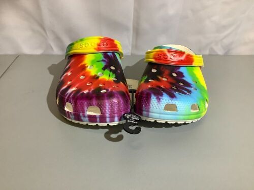 Rainbow Croc's, M6, W8, Appears New - Lot 357