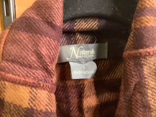 Natural Reflections Blue Wine Plaid Vest, Ladies Large, Appears New - Lot 365