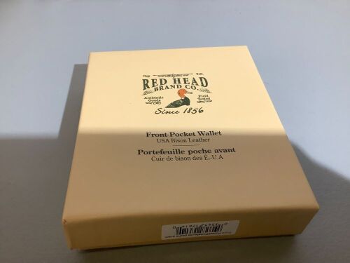 Red Head Front Pocket Wallet, Appears New - Lot 366