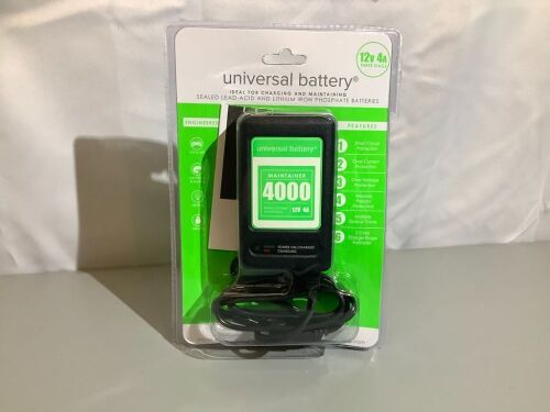 Universal Battery, Maintainer 4000, Ecommerce Return - Lot 369