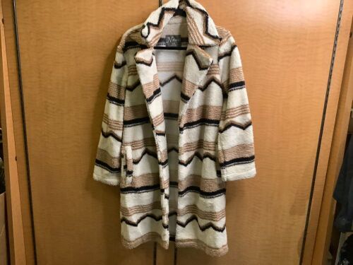 Natural Reflections, Egret Sherpa Coatigan, Large, Appears New - Lot 375