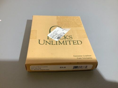 Ducks Unlimited Brown Mocha Wallet, Appears New - Lot 379