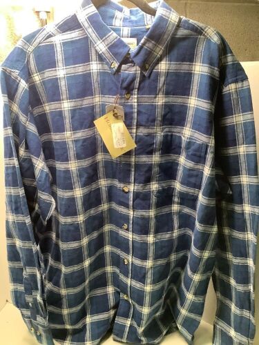 Hobbs Creek Men's Flannel, XL, Appears New - Lot 486