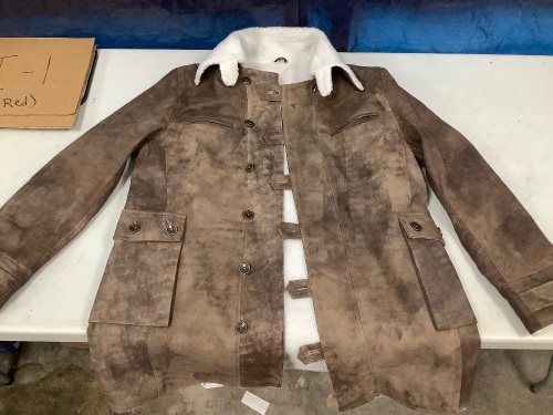 Sherpa Lined Leather jacket - Lot 306