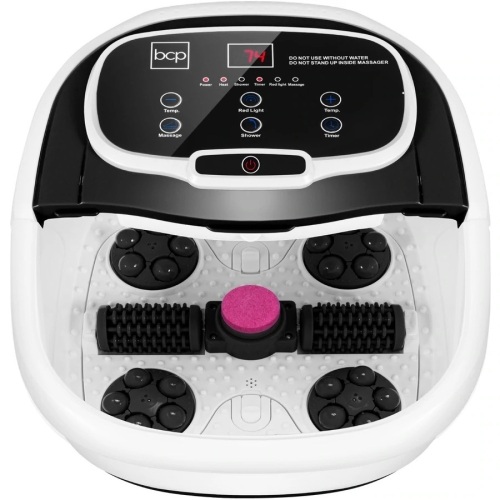 Automatic Heated Shiatsu Massage Foot Bath Spa w/ Pumice Stone - Lot 1096