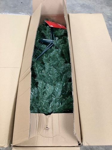 No Fluff Artificial Spruce Christmas Tree - Lot 1120