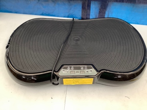 Vibration Plate Exercise Machine Full Body Fitness Platform - Lot 1189