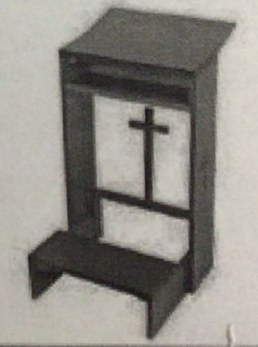 Praying Kneeling Table, E-Comm Return - Lot 6