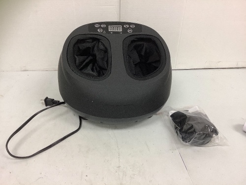 Shiatsu Foot Massage w/ Heat, Powers Up, E-Commerce Return - Lot 46