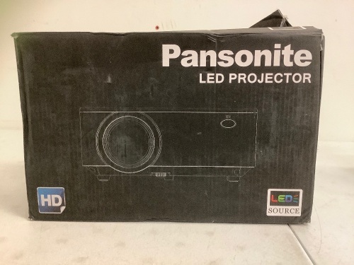 Pansonite LED Projector, Appears New - Lot 48