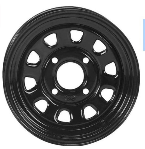 ITP 1225571014 Delta Steel Wheel 12x7"/4x137mm, E-Comm Return - Lot 50