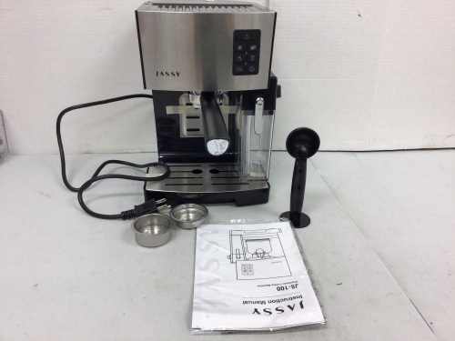 Jassy Espresso Coffee Machine, E-Comm Return - Lot 129