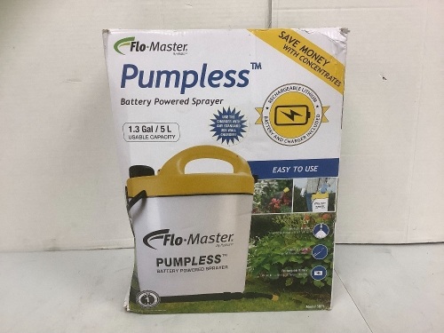 Pumpless Battery Powered Sprayer, E-Comm Return - Lot 151