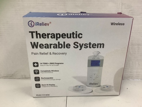 Therapeutic Wearable System, E-Comm Return - Lot 170