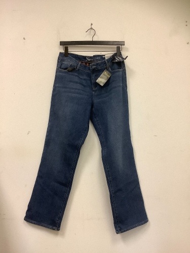 Natural Reflections Womens Fleece Lined Jeans, 14, Appears New - Lot 280