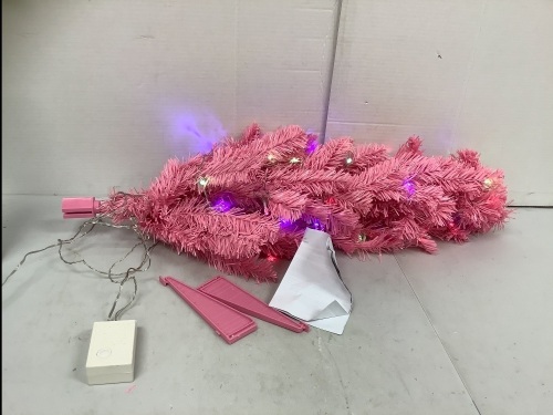 Color Changing Tabletop Tree, Powers Up, E-Commerce Return - Lot 283