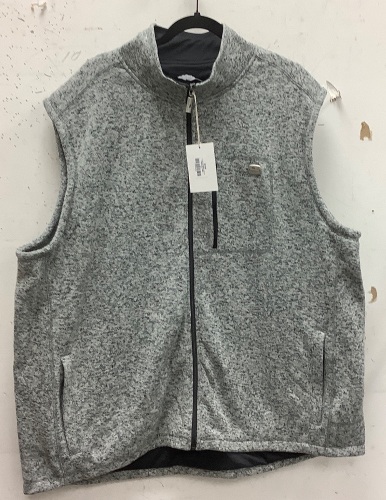 Bob Timberlake Fleece Sweater Vest for Men, 2XL, Appears New - Lot 287