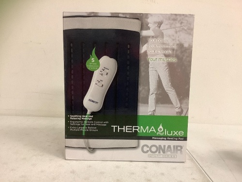 Conair Massage Heating Pad, Appears New - Lot 352