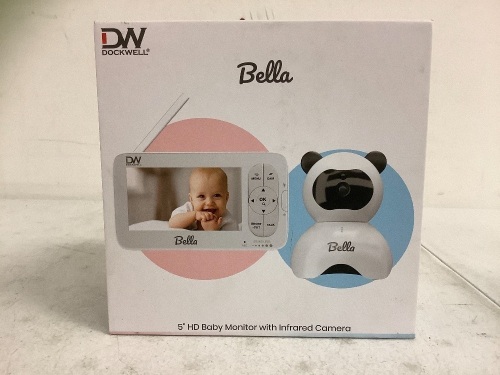Bella 5" Baby Monitor, E-Comm Return - Lot 377