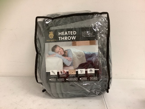 Heated Throw, E-Comm Return - Lot 404