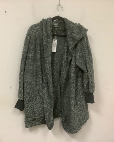 Natural Reflections Womens Fuzzy Cardigan, Medium, Appears New - Lot 449