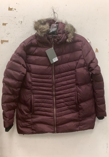 Natural Reflections Womens Puff Coat, XXL, E-Comm Return - Lot 466