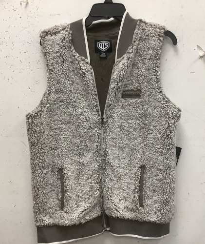 Womens Sherpa Vest, Large, E-Comm Return - Lot 469