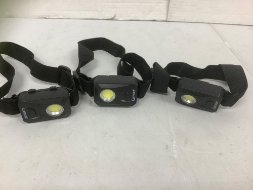 Lot of (3) Headlamps, E-Comm Return - Lot 486
