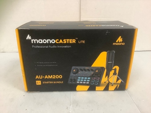 Portable Podcast Console, E-Comm Return - Lot 496